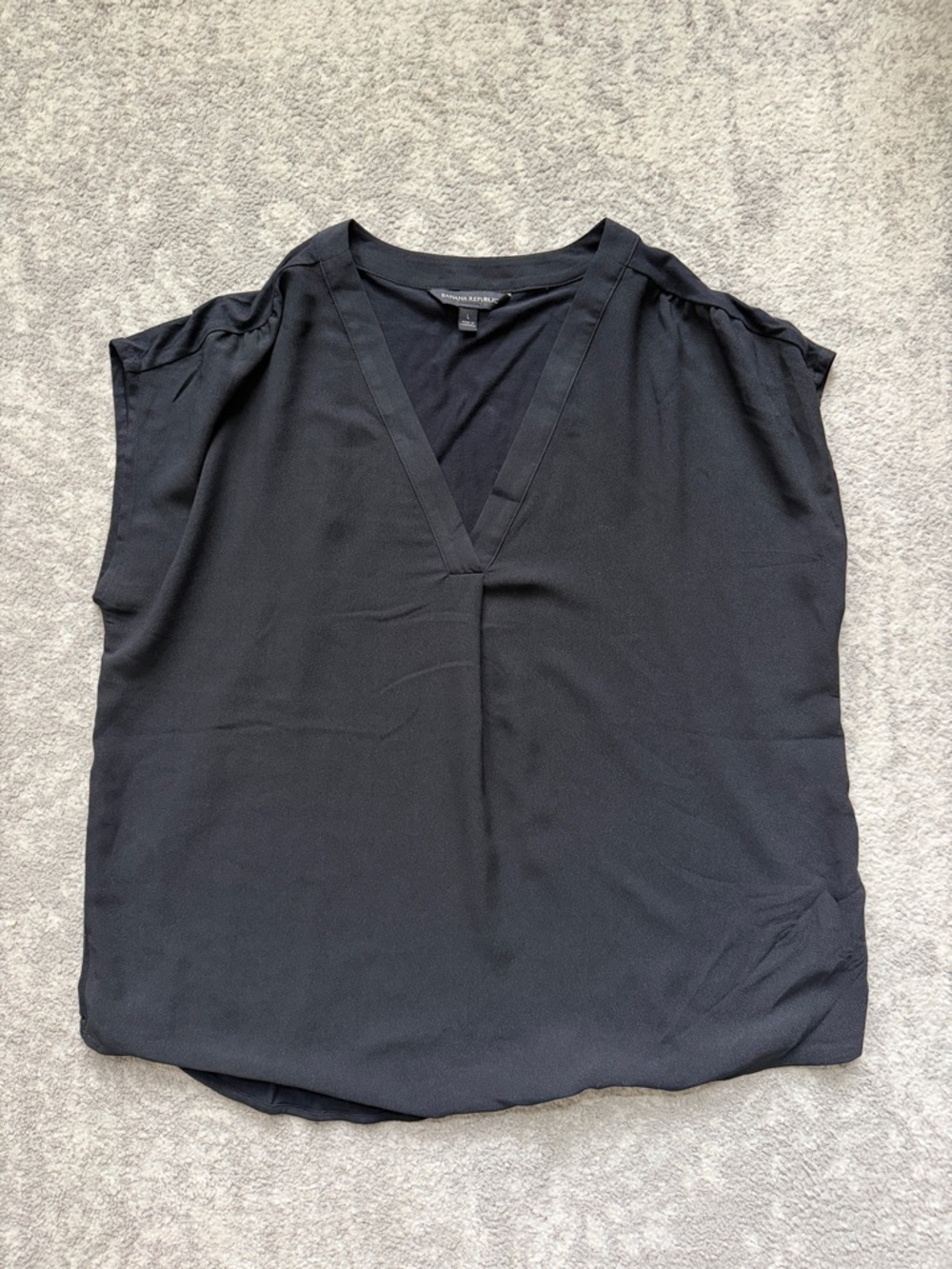 Black banana republic Women's blouse- size L